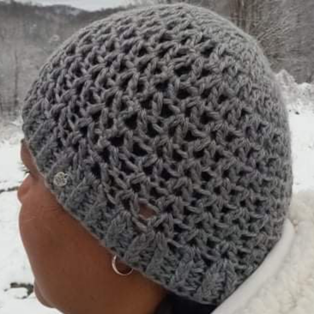 Handmade Crochet Fitted Beanie